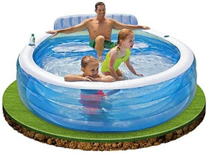 INTEX BAZEN SA NASLONOM 229X218X79 CM
