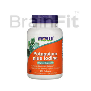 Potassium plus Iodine, Kalijum, Jod, Iodide,180 tableta