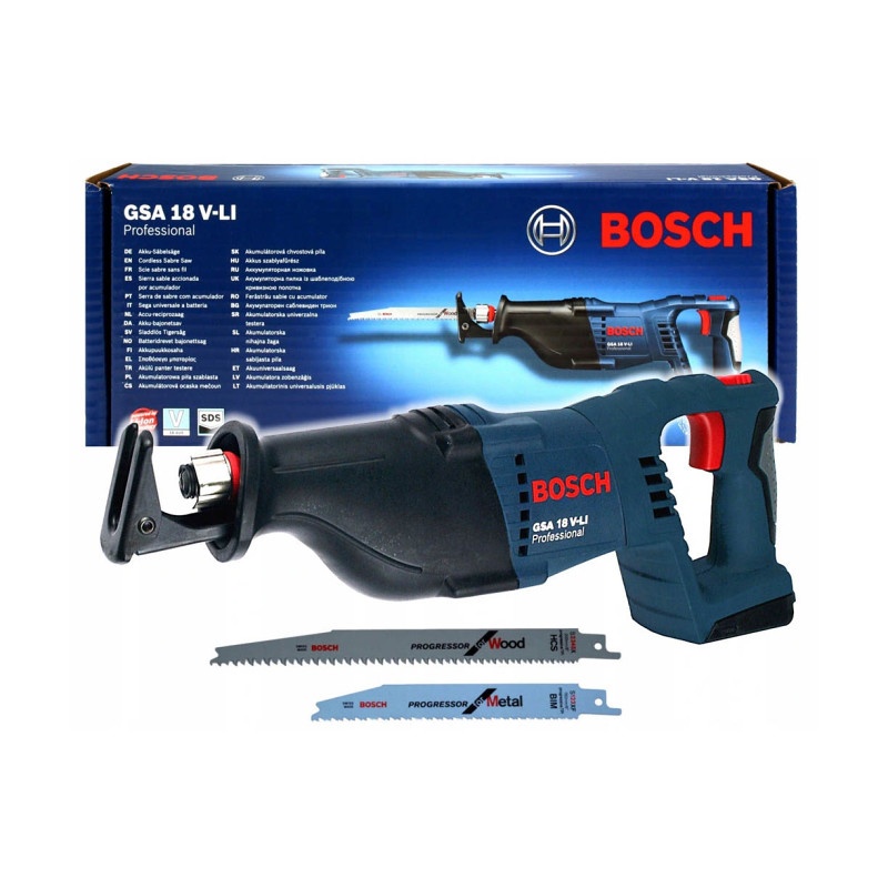 Bosch aku recipročna pila GSA 18V-Li Professional SOLO