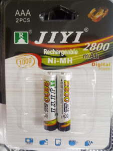 Baterije punjive -AAA - 1,2V. PAR- 2800.mAh.