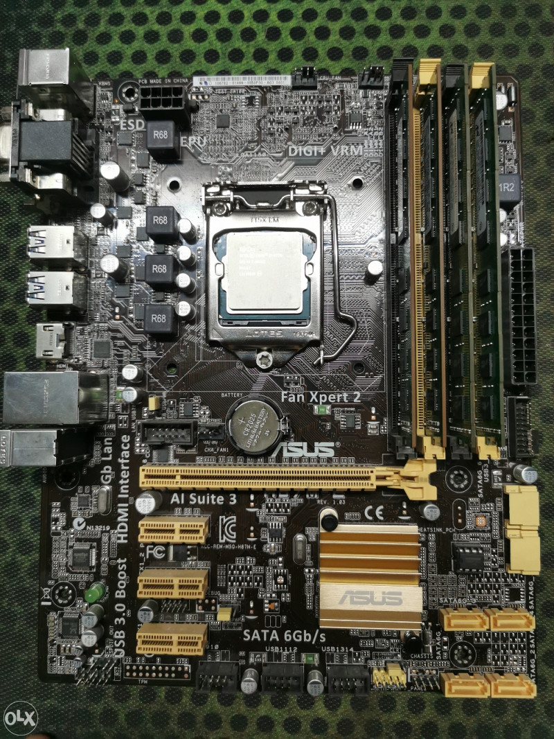 ASUS H97-PLUS + Core i7-4770S + 16GB (8GBx2) - パーツ