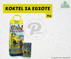 KOKTEL - COCTAIL ZA EGZOTE, ZEBE 5kg