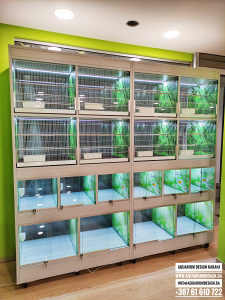 Kavezi za papagaje - inventar za PET SHOP