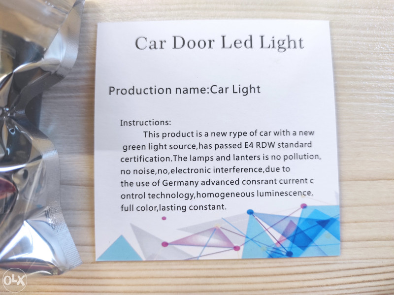 LED logo projekcija za vrata auta, Mercedes CLA E CLS