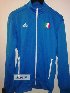 Sportska dukserica Italija adidas M plava