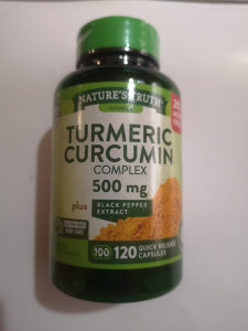 Turmeric curcumin,kurkuma 500 mg 120 kap