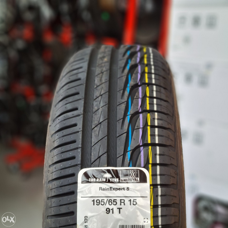 Pneu Été Uniroyal RainExpert 5 195/65 R15 91V – Excellente Adhérence Pluie, Silence & Longue Durée De Vie