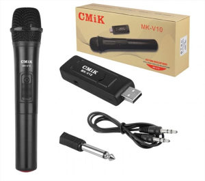 Bezicni mikrofon za karaoke zvucnik mikrofoni usb