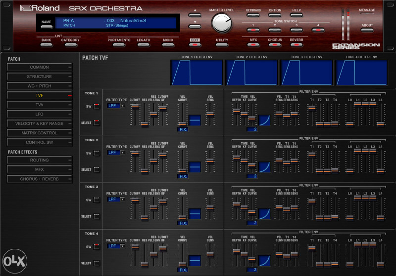 Roland SRX Orchestra