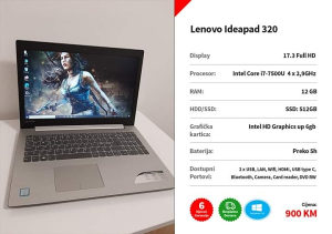 Laptop Lenovo i7-7gen