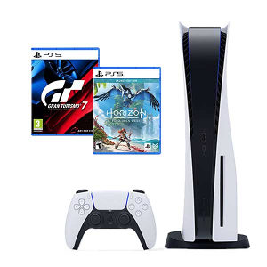 PlayStation 5 PS5 B Chas. + Horizon + Gran Turismo 7