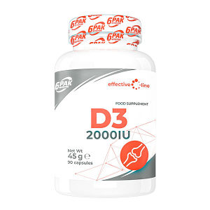 6PAK VITAMIN D3 2000IU - vitamini