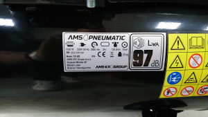AMS PNEUMATIC KOMPRESOR 24l 15-20 12580