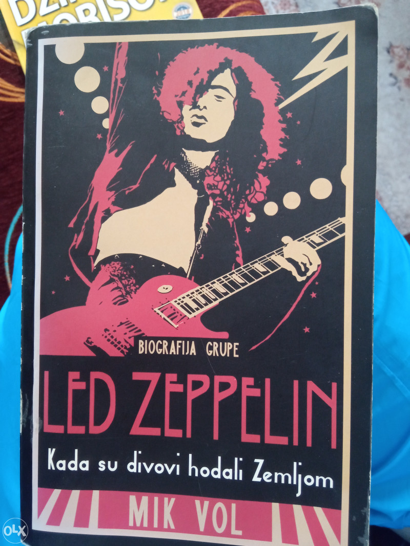 Led Zeppelin Knjiga Kada Su Divovi Hodali Zemljom Muzi Ka Literatura