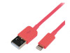 USB kabal za Iphone 1m pink rozi Logilink (16771)