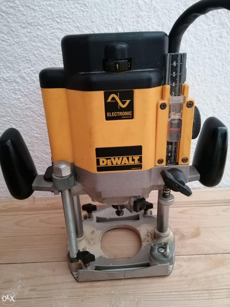 DEWALT DCW604NT-XJ Fresatrice Combinata spazzole XR 18V, 18 V