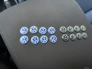 Logo kljuca VW 14 mm Aluminijum