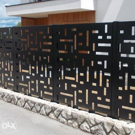 Metalne ograde, CNC ograde, ograde od perforiranog lima