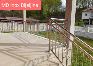 Inoks inox balkonska balkonske ograda Brcko Brčko