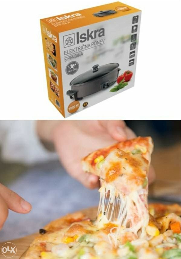 ISKRA PIZZA PEKAC TAVA EPP 34-36-7-CM
