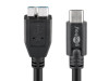 USB-C (USB C) kabal za HDD Micro B (18582)