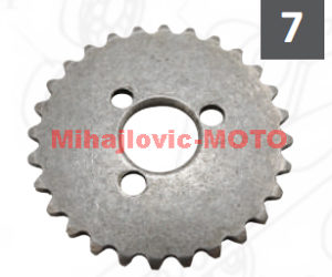 Lancanik bregaste za atv quad 50/70cc VPC