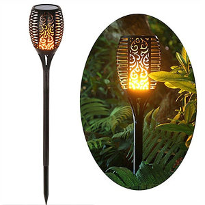SOLARNA LAMPA ZA DVORIŠTE - LAMPA BAKLJA