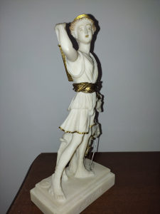 Grčka statua- Atina i Dijana- alabaster