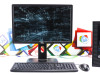 Office uredski set HP 800 G1 i5-4th + Dell P2213t 22''