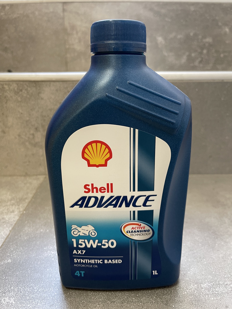 Ulje za motor Shell 15W50 AX7 1l