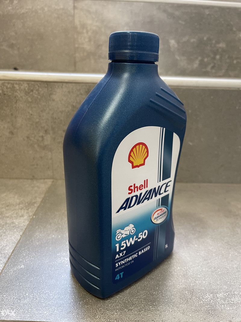 Ulje za motor Shell 15W50 AX7 1l