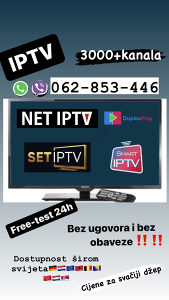 IPTV 24h BESPLATNO TV KANALI I BOGATA VIDEOTEKA