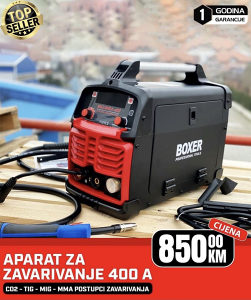 BOXER CO2 TIG MIG MMA APARAT ZA VARENJE 400A