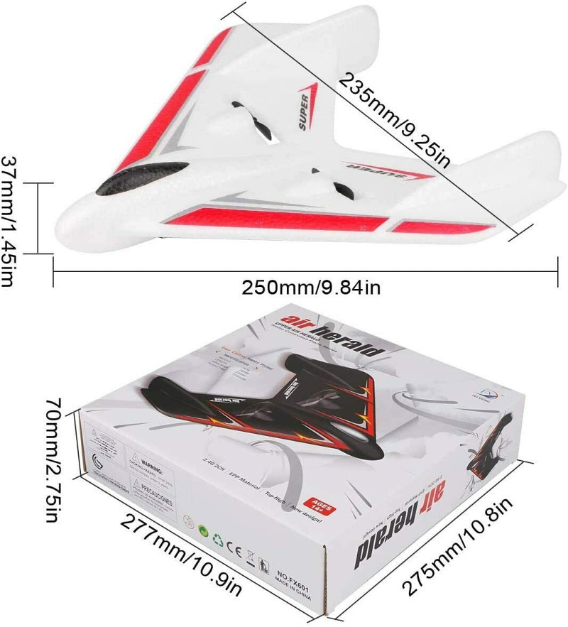 AIR HERALD FX601 Delta Wing Glider 2.4G Airplane Rc Dronovi (RC