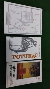 3 knjige nove Abdulah Sidran,Atif Ljubović,Mario Parić