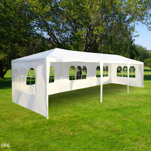 Baštenska tenda šator 3 x 9m sa 8 bočnih strana