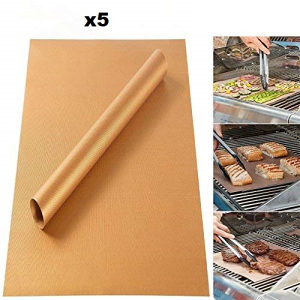 BBQ Grill Mat,roštilj/gril folija set 5 komada, 40x50cm