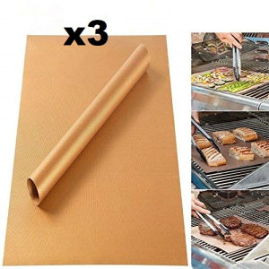BBQ Grill Mat,roštilj/gril folija set 3 komada, 40x50cm