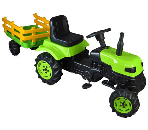Traktor na pedale sa prikolicom / Djeciji traktor