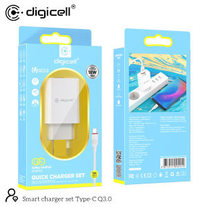 Digicell Smart charger set Type-C Q3.0