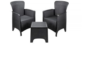 Set Amora Ratan sto + 2 fotelje