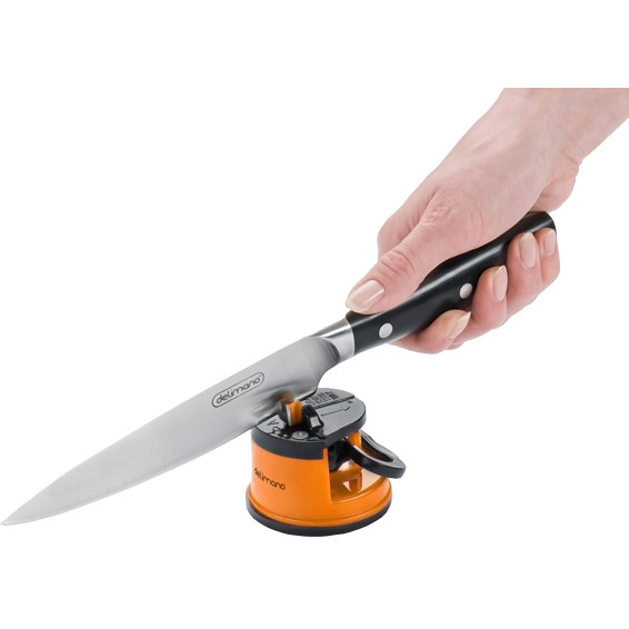 Delimano Set oštrač noževa + 3 kuhinjska noža,BRAVA EXTREME SHARPENER+3 KNIVES