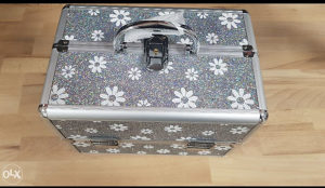 Zenski kofer za sminku kofer za nakit kofercic 17 x 18 x 25