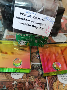 PCB konektor punjenja Lenovo K6 note