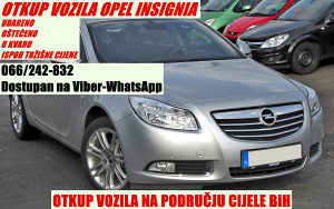 Otkup Opel Insignia udaren udarena havarisan u kvaru