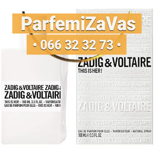 Zadig & Voltaire This is Her 100ml EDP Tester Ž 100 ml