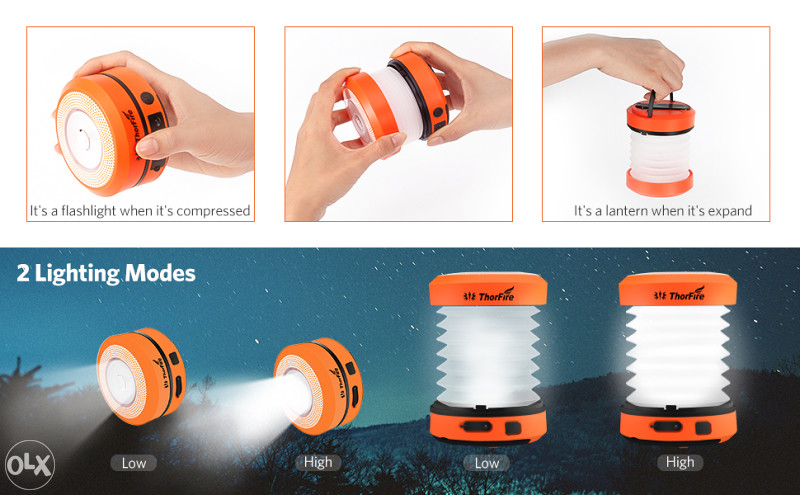 LED Lampa na rucno punjenje kampiranje-kampovanje
