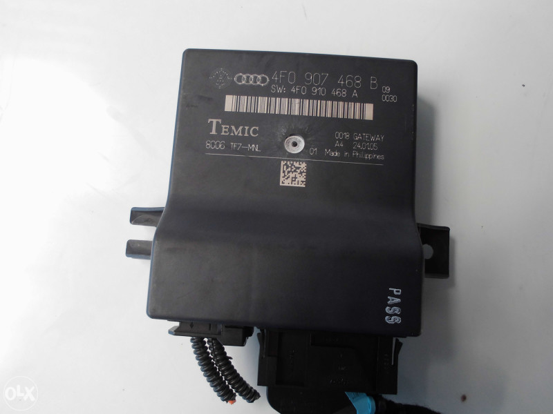 VW Audi A6 C6 Gateway Kontrol Modul 4F0907468B