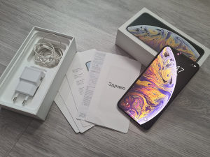 Iphone XS Max Silver 64GB KAO NOV!