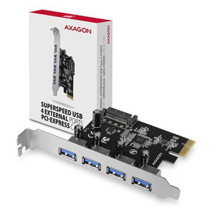 ADAPTER AXAGON PCEU-430VL PCIE 4X USB3.2